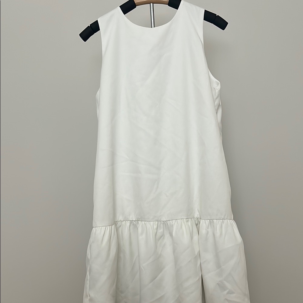 TCEC White Sleeveless Dress sz L
